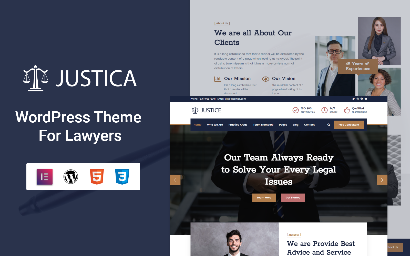 Justica WordPress Themes 246894