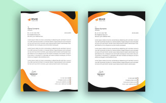 Digital Marketing Agency Corporate Business Letterhead Template