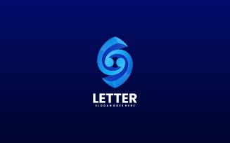 Letter S Gradient Color Logo