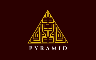 Pyramid Custom Design Logo Template