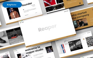 Reaper – Free Keynote Template