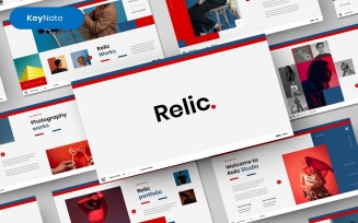 Relic – Free Keynote Template