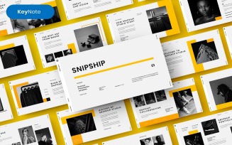 Snipship – Free Keynote Template