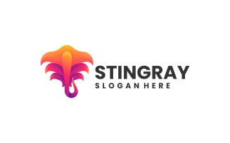 Stingray Gradient Colorful Logo Style