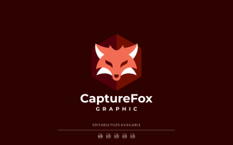 Vector Fox Gradient Logo Design