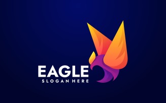 Eagle Color Gradient Logo Template