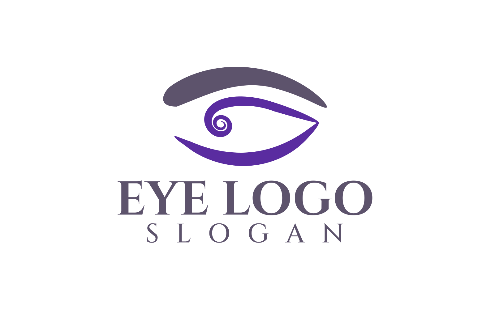 Eye Symbolic Custom Design Logo Template 2