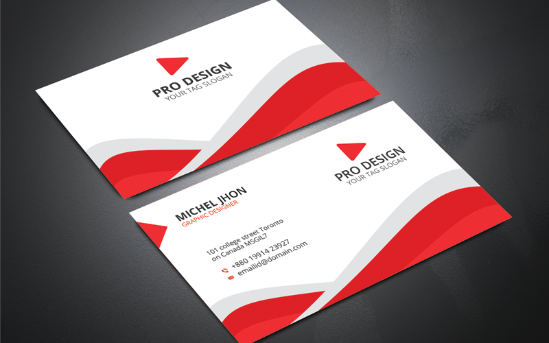 Business Card Templates Corporate Identity Template v33