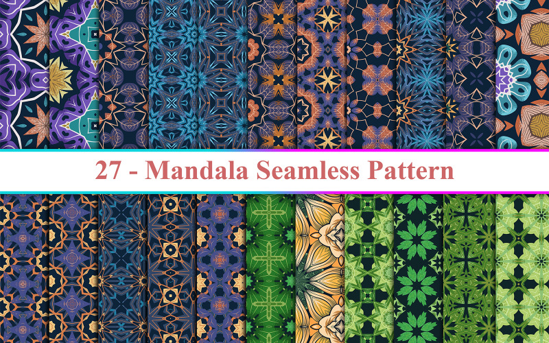 Mandala Seamless Background
