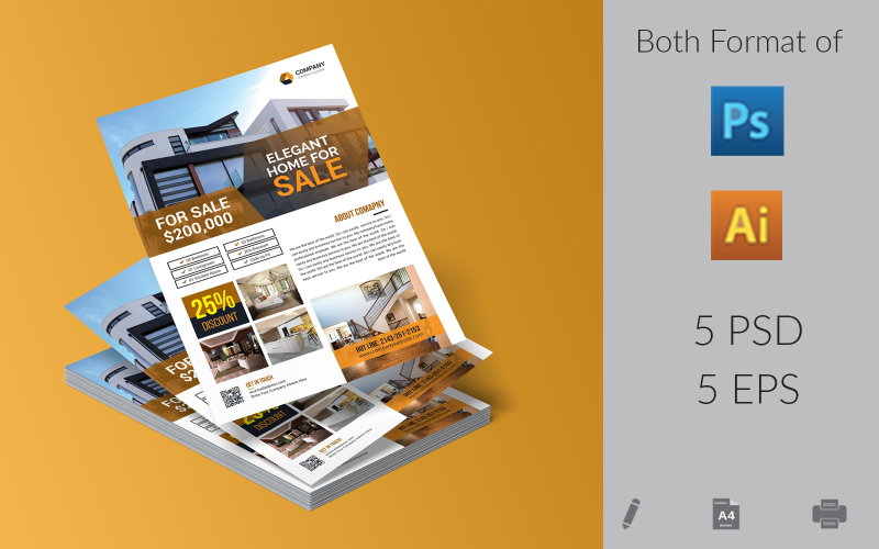 Real Estate Business Flyer_Vol_001 Corporate Identity