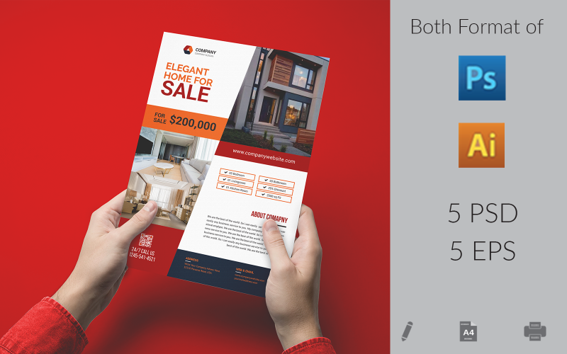 Real Estate Business Flyer_Vol_003 Corporate Identity