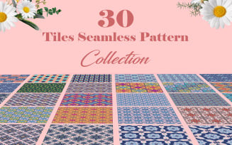 Tiles Seamless Pattern, Tiles Print Background