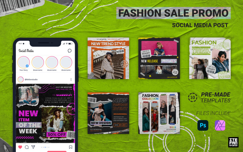 Fashion Sale Promo Social Media Post