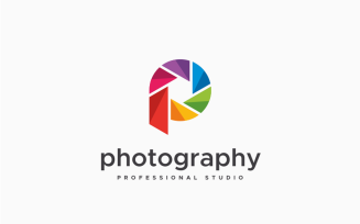 Photography - Letter P Logo Template