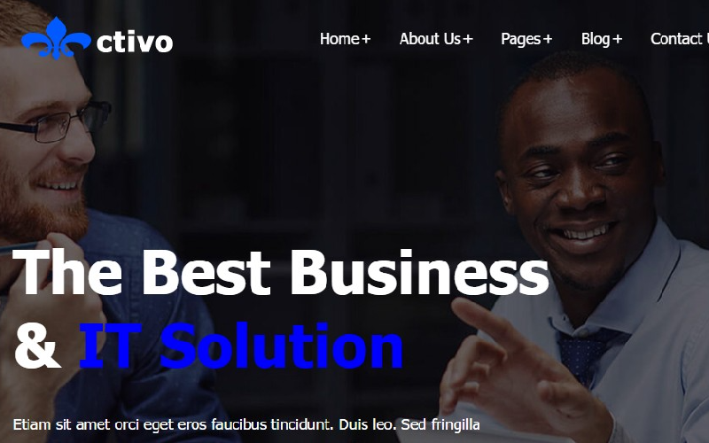 Activo - Business and Consulting WordPress Theme