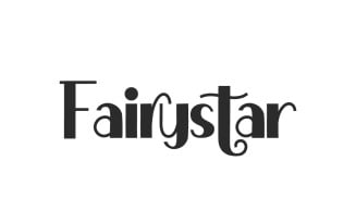 Fairystar Sans Serif Display Font