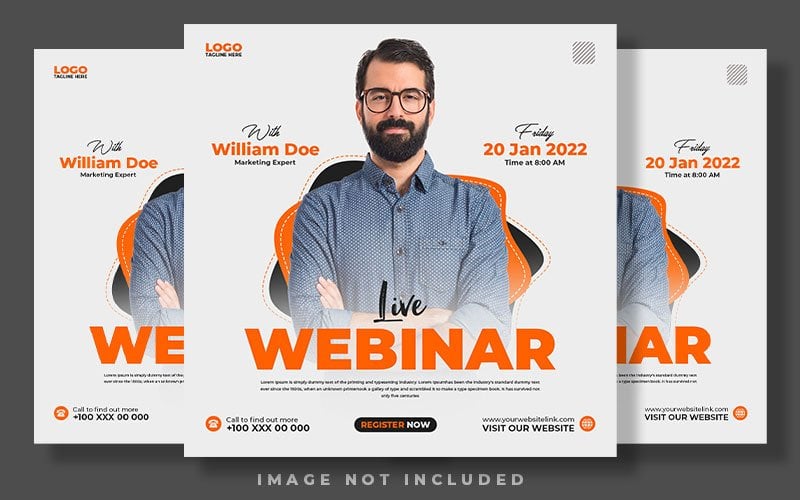 Kit Graphique #247745 Direct Webinar Divers Modles Web - Logo template Preview