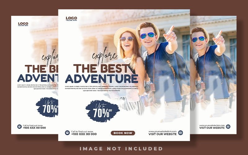 Kit Graphique #247755 Travel Social Divers Modles Web - Logo template Preview