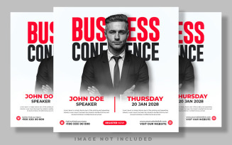 Business Conference Social Media Post Design Template