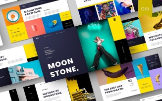 Moonstone - Business Google Slide Template*