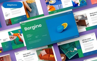 Bergine – Business Keynote Template