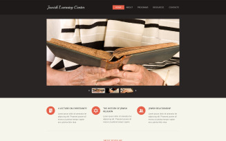 Free Christian Website Template