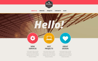 Free Construction Company Website Theme
