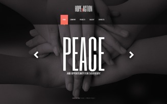 Free Fundraiser Website Template