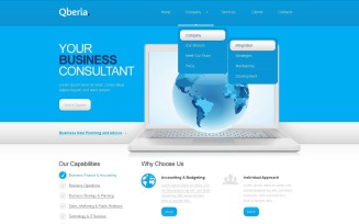 Free Advisor Website Desing Template
