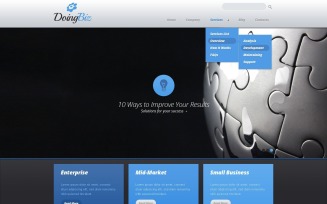 Free Advisor Website Template