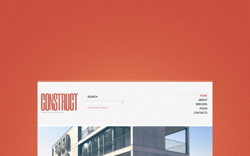 Free Concrete Company Website Design Template Website Template