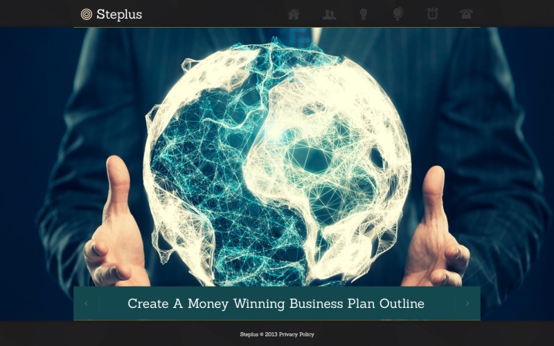 Free Consulting Company Website Template