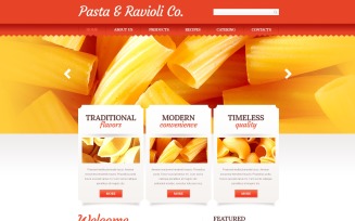Free Cooking Responsive Website Template