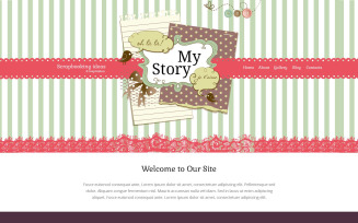 Free Crafts Website Theme