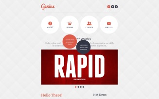 Free Design Studio Responsive Website Template