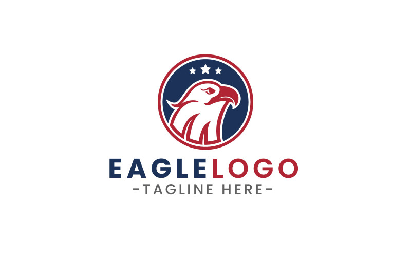 American Eagle Logo - Eagle Mascot Logo Logo Template