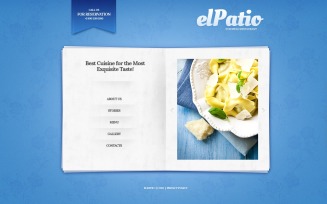 European Restaurant Free Website Template