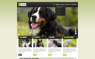 Free Breeder Website Template