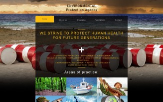 Free Environmental Responsive Website Design