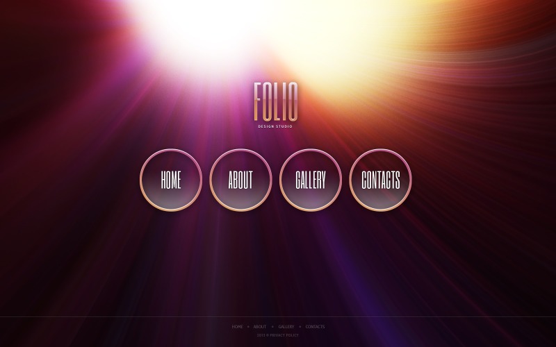 No-Cost Design Studio Website Theme Website Template