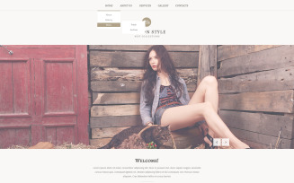 Cost-Free Fashion Responsive Website Template