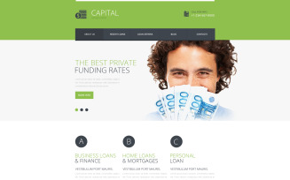 Free Accounting Advisor Responsive Website Template