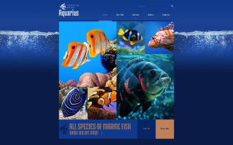 Free Fish Breeder Responsive Website Design