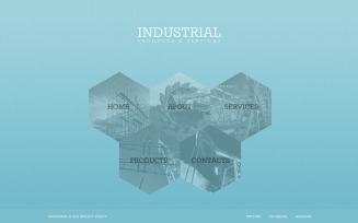 Free Industrial Website Theme