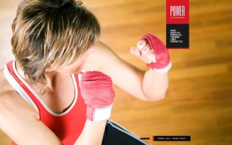 Free Karate Arts Website Template