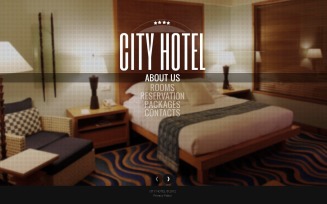 Free Resort Website Template