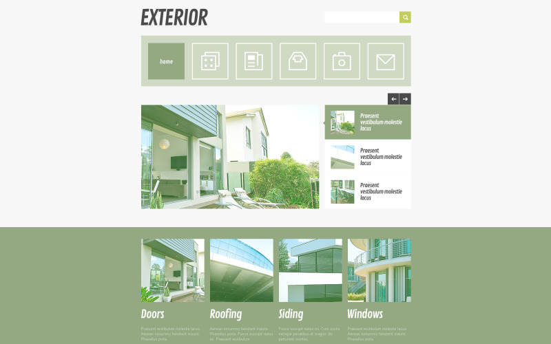 Garden Design Responsive Website Free Template Website Template