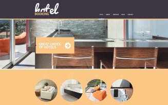 Hotels Free Responsive Website Template