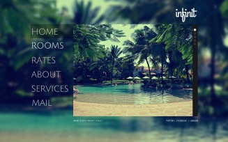 Hotels Free Website Template