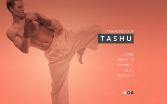 Free Martial Skill Website Template